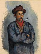 Paul Cezanne Man with a Pipe oil painting on canvas